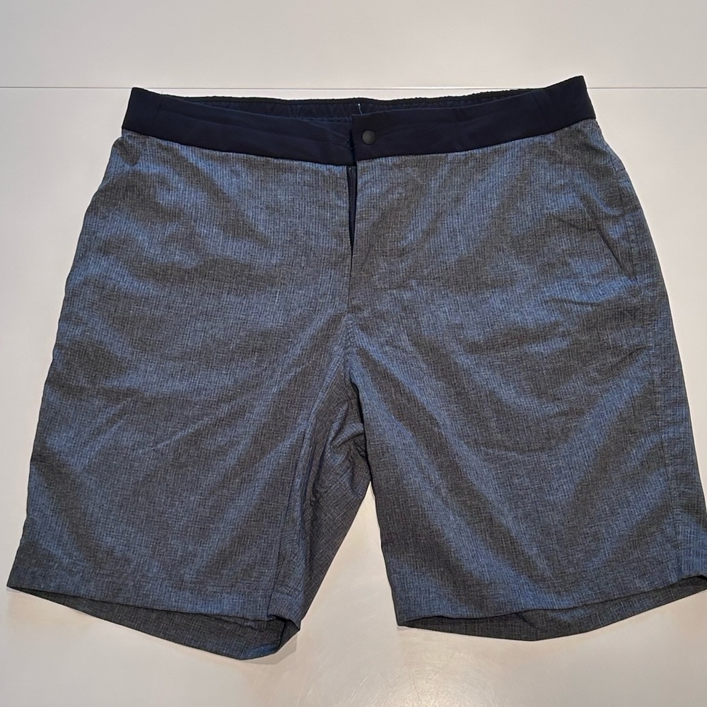 Lululemon Men’s Grey Shorts, Size 36, Zippered Pocket, Like New!
